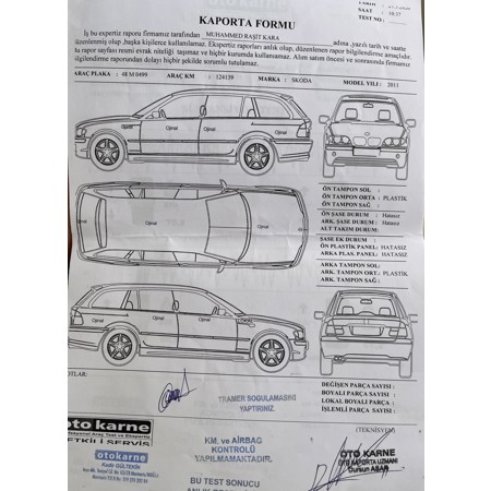 Öğretmenden temiz Skoda octavia 1.6 turbo dizel  - 3