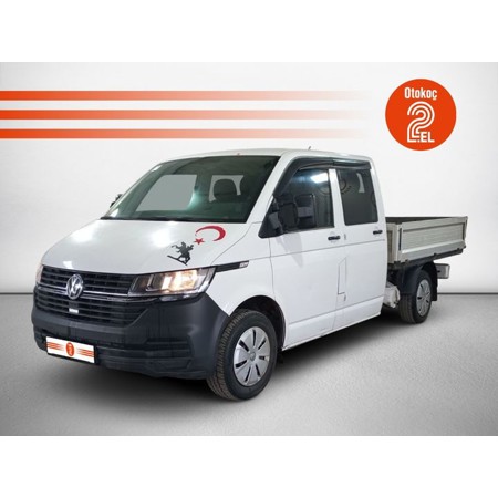 VOLKSWAGEN-TRANSPORTER-PICK UP 2.0 TDI 110 PS 5+1 DC LWB - 3