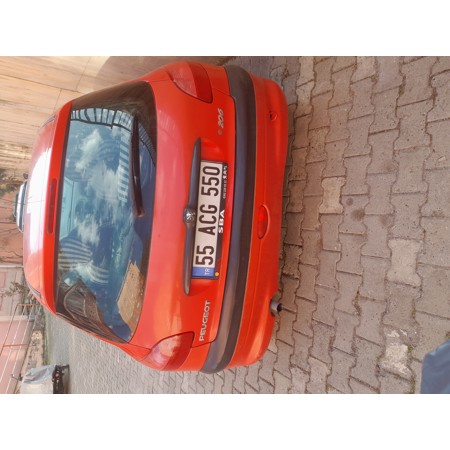 Kırmızı Şimşek PEUGEOT 206 - 2