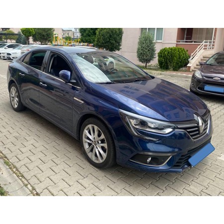 İlk Sahibinden Orijinal Sunroof'lu Cosmo Mavi Megane Icon - 2